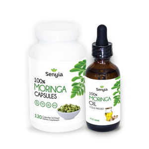 Senyia Moringa Bundle - Capsules + Oil